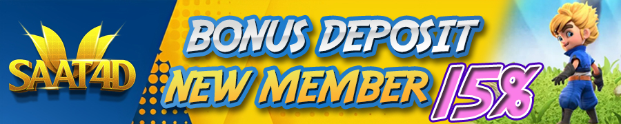 Bonus New Member 15% Saat4d